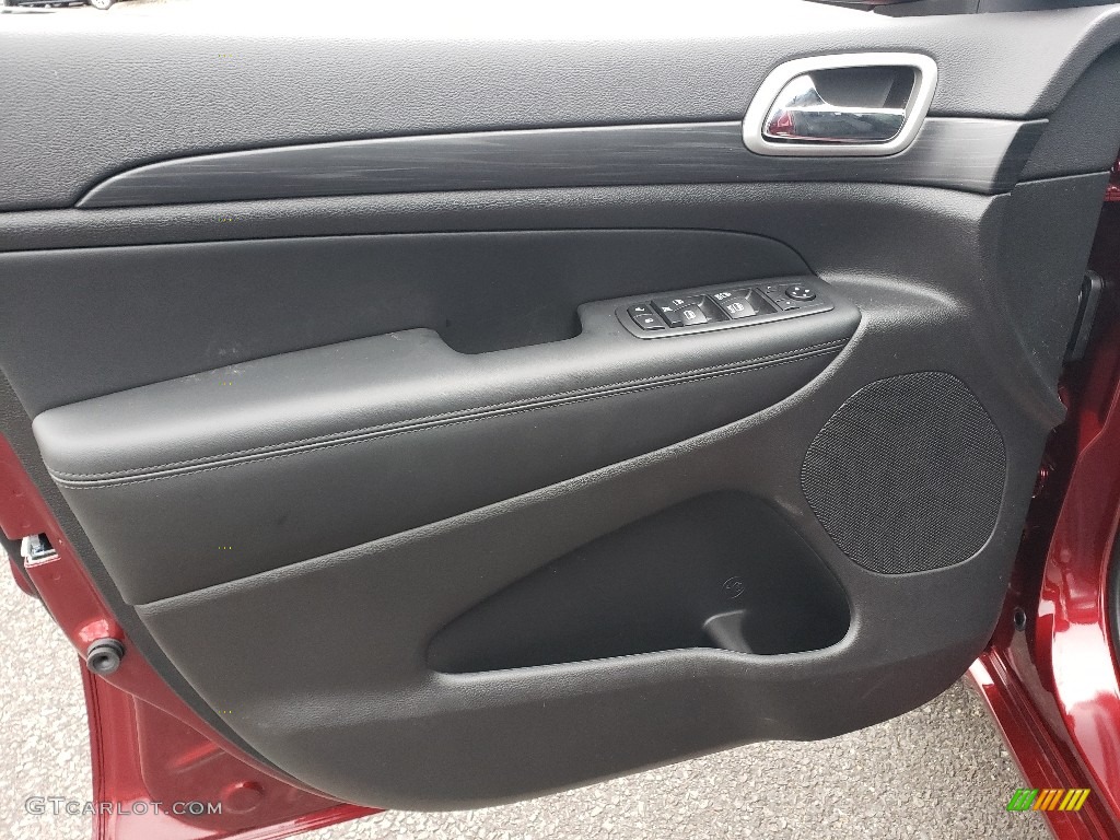2020 Jeep Grand Cherokee Altitude 4x4 Black Door Panel Photo #136181995
