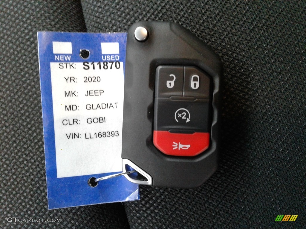 2020 Jeep Gladiator Sport 4x4 Keys Photo #136182292