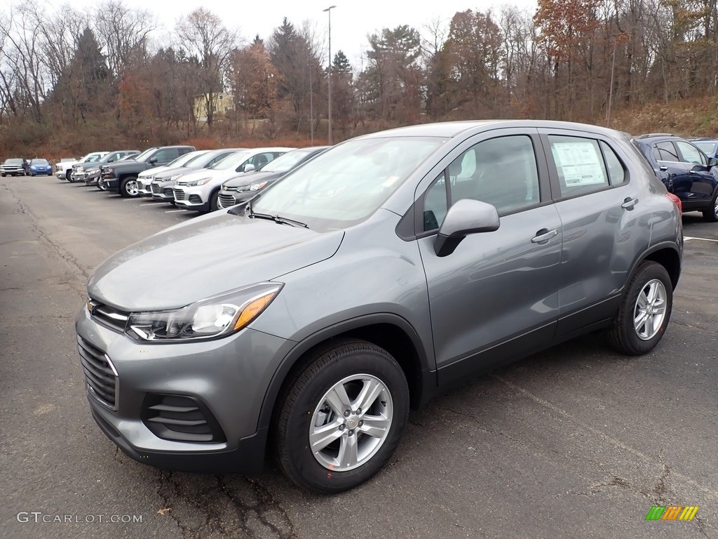 Satin Steel Metallic 2020 Chevrolet Trax LS AWD Exterior Photo #136182472