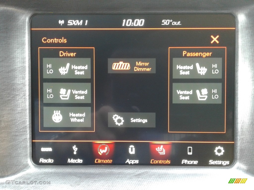 2019 Dodge Charger Daytona 392 Controls Photo #136183056