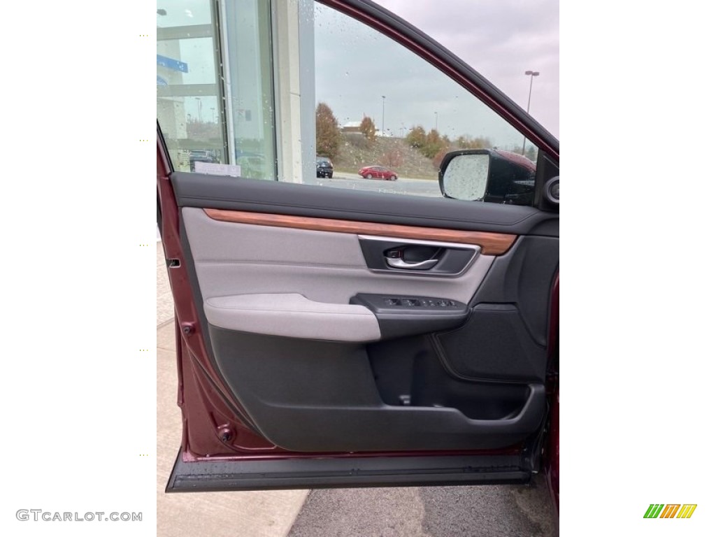2019 CR-V EX AWD - Basque Red Pearl II / Gray photo #10