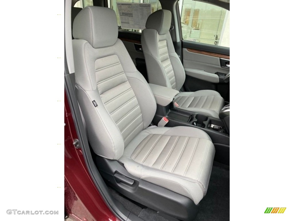 2019 CR-V EX AWD - Basque Red Pearl II / Gray photo #26