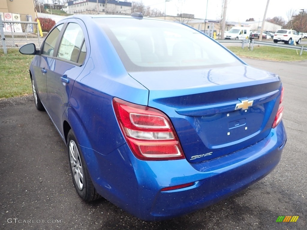 2020 Sonic LS Sedan - Kinetic Blue Metallic / Jet Black/Dark Titanium photo #3