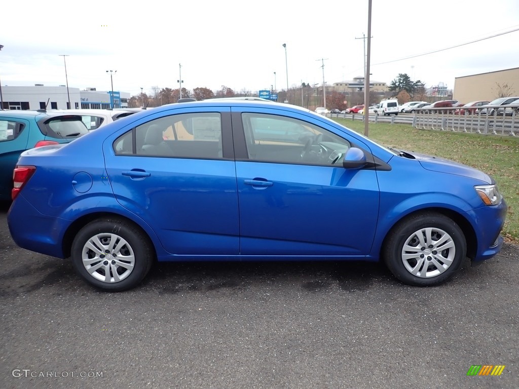 2020 Sonic LS Sedan - Kinetic Blue Metallic / Jet Black/Dark Titanium photo #5