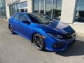 Aegean Blue Metallic 2020 Honda Civic EX-L Hatchback Exterior