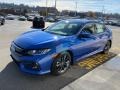 Aegean Blue Metallic - Civic EX-L Hatchback Photo No. 4