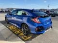 Aegean Blue Metallic - Civic EX-L Hatchback Photo No. 5
