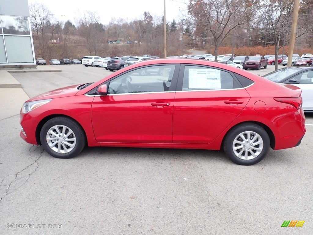 Pomegranate Red 2020 Hyundai Accent SEL Exterior Photo #136183891
