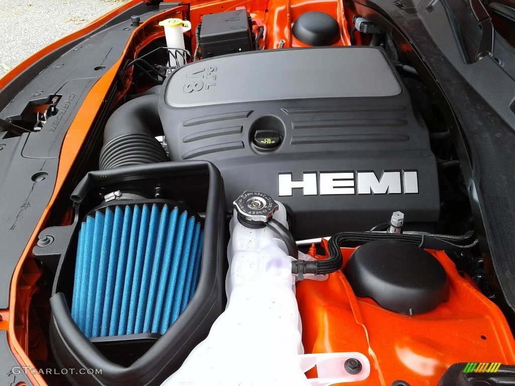 2019 Dodge Charger R/T 5.7 Liter HEMI OHV 16-Valve VVT MDS V8 Engine Photo #136184371