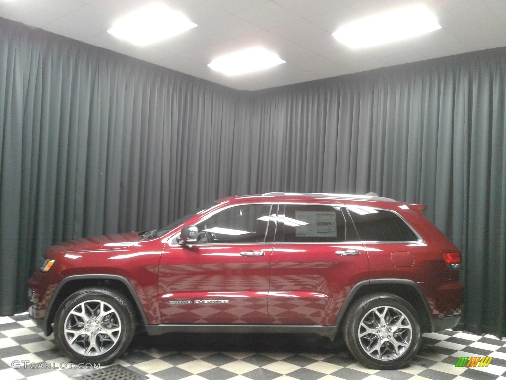 2020 Grand Cherokee Limited 4x4 - Velvet Red Pearl / Black photo #1