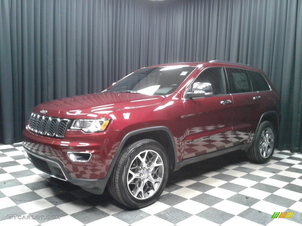 2020 Grand Cherokee Limited 4x4 - Velvet Red Pearl / Black photo #2