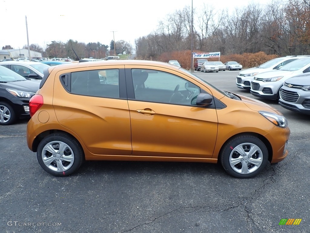 Orange Burst Metallic 2020 Chevrolet Spark LS Exterior Photo #136185739