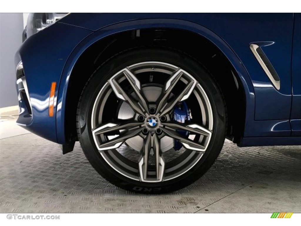 2020 X3 M40i - Phytonic Blue Metallic / Black photo #8