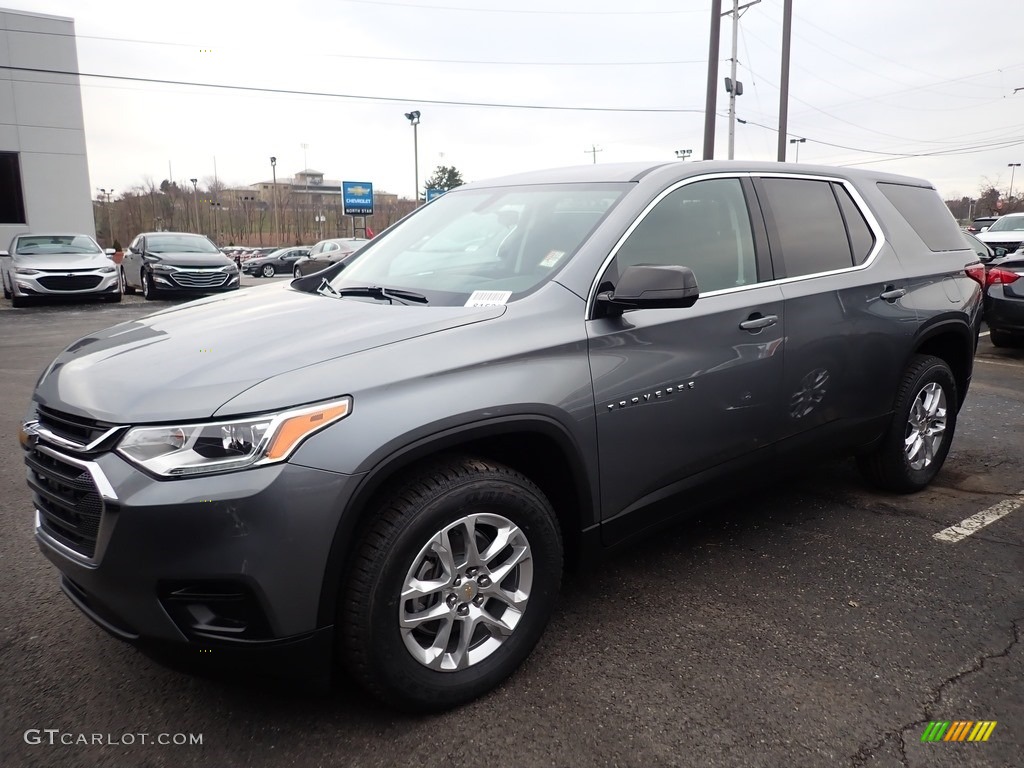 2020 Traverse LS - Satin Steel Metallic / Jet Black photo #1
