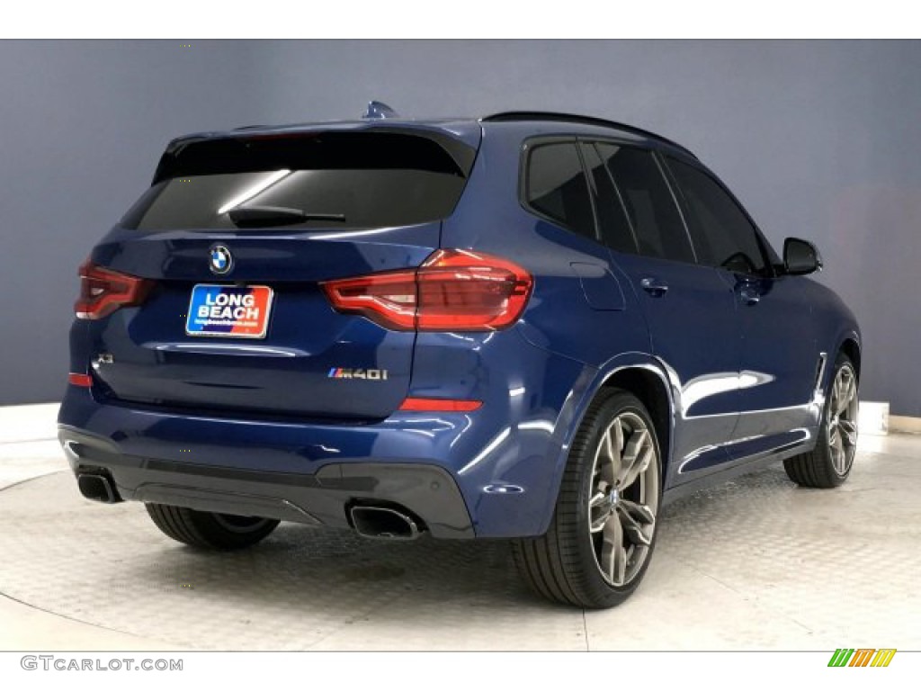 2020 X3 M40i - Phytonic Blue Metallic / Black photo #30