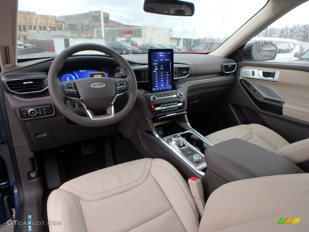 Ebony Interior 2020 Ford Explorer Platinum 4WD Photo #136187437