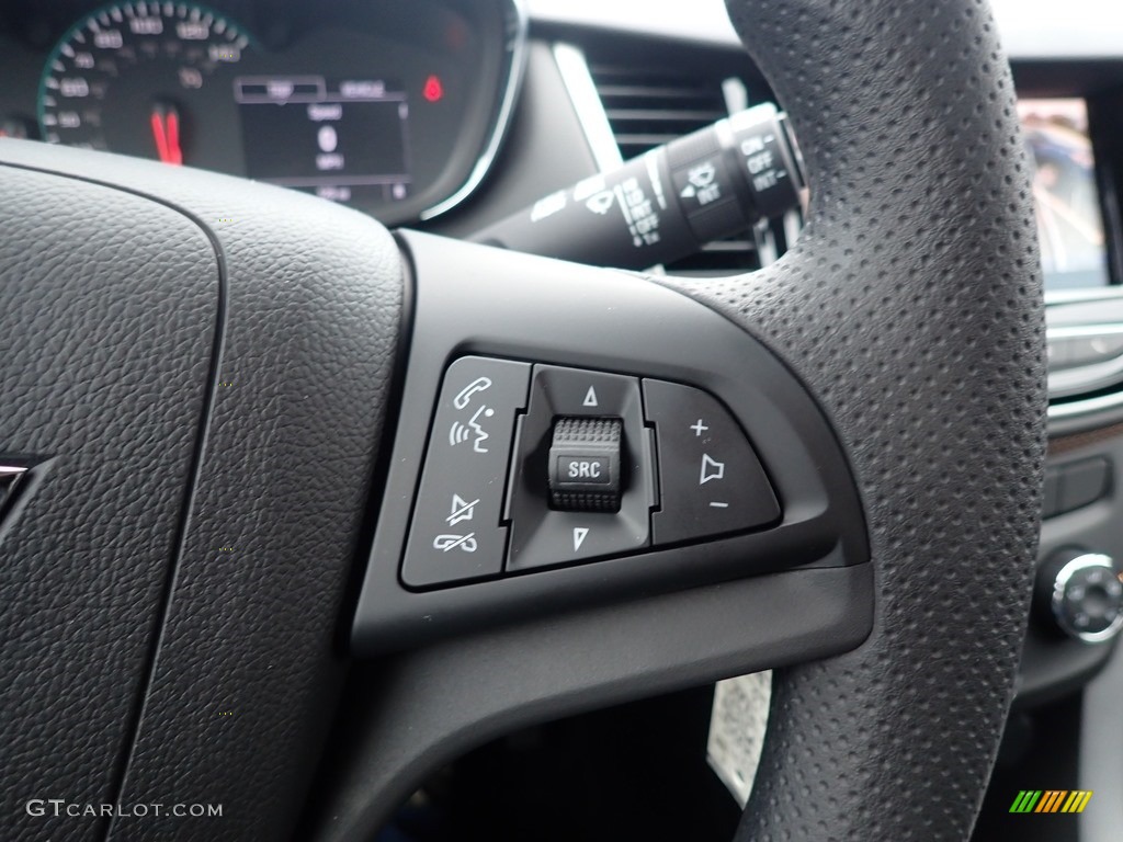 2020 Chevrolet Trax LS Jet Black Steering Wheel Photo #136187494