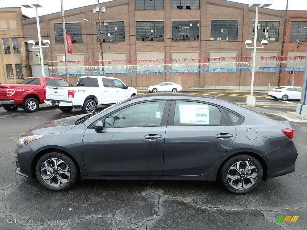 2020 Forte LXS - Gravity Grey / Black photo #6