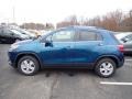Pacific Blue Metallic 2020 Chevrolet Trax LT AWD Exterior