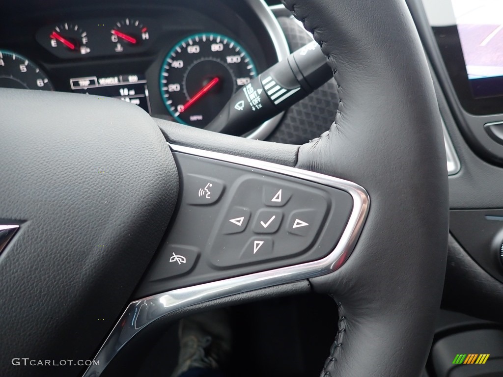 2020 Chevrolet Malibu RS Jet Black Steering Wheel Photo #136190332