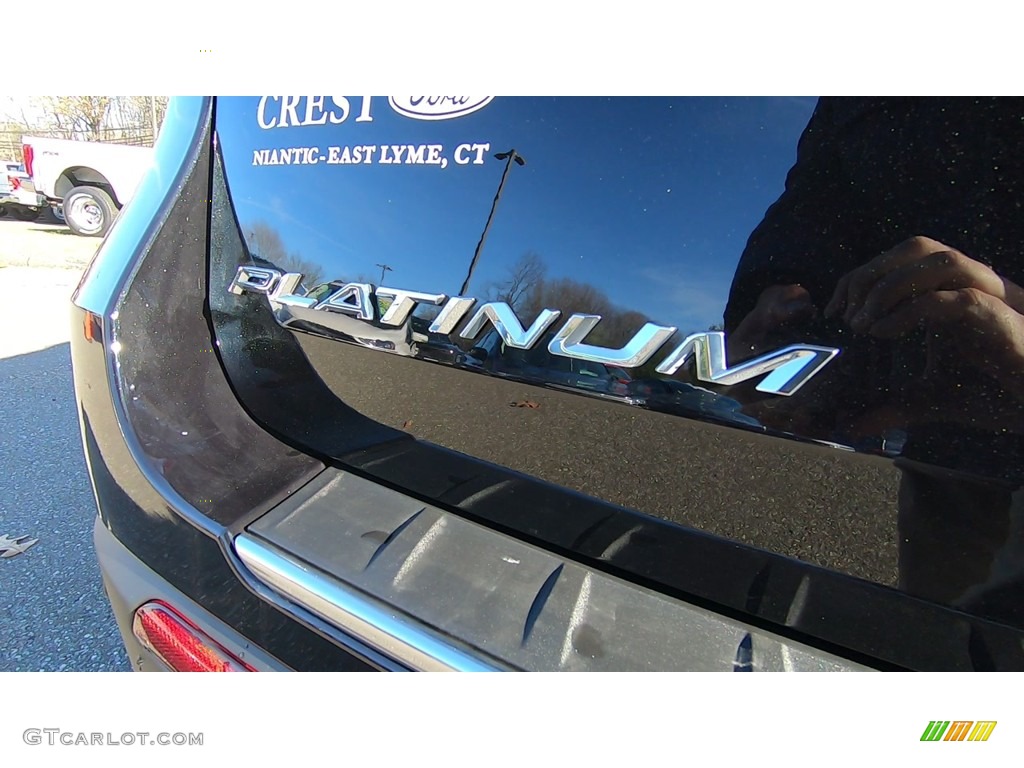 2020 Explorer Platinum 4WD - Agate Black Metallic / Ebony photo #9