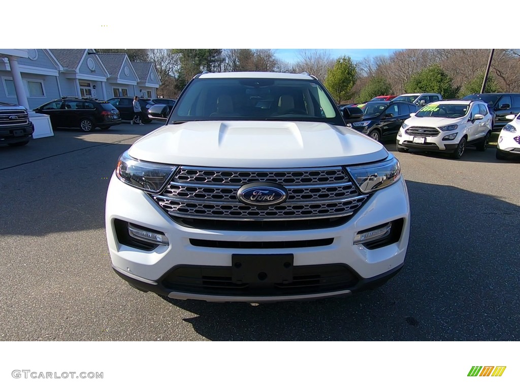 2020 Explorer Limited - Oxford White / Sandstone photo #2