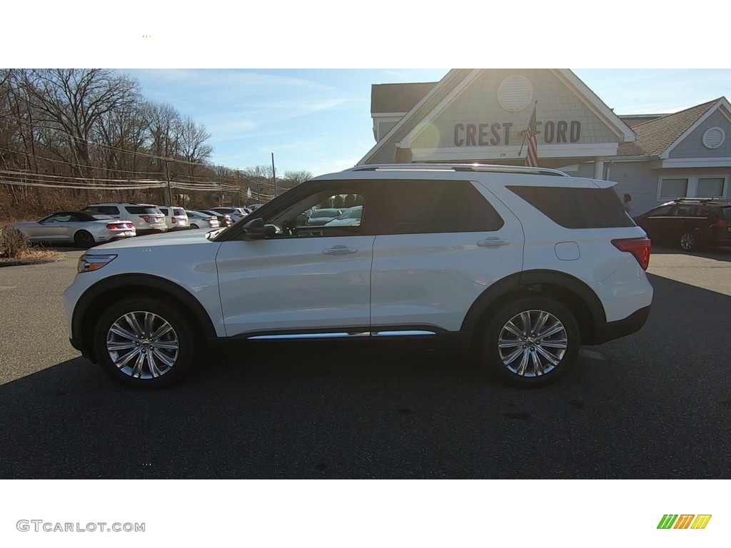 2020 Explorer Limited - Oxford White / Sandstone photo #4