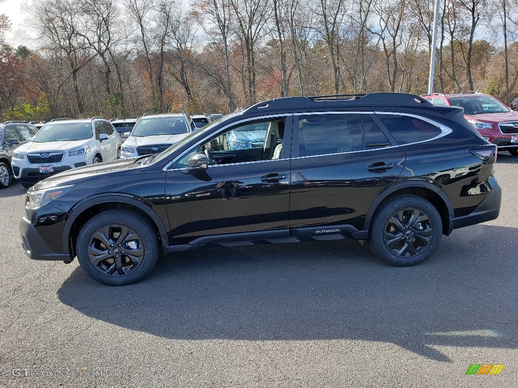 Crystal Black Silica 2020 Subaru Outback Onyx Edition XT Exterior Photo #136191897