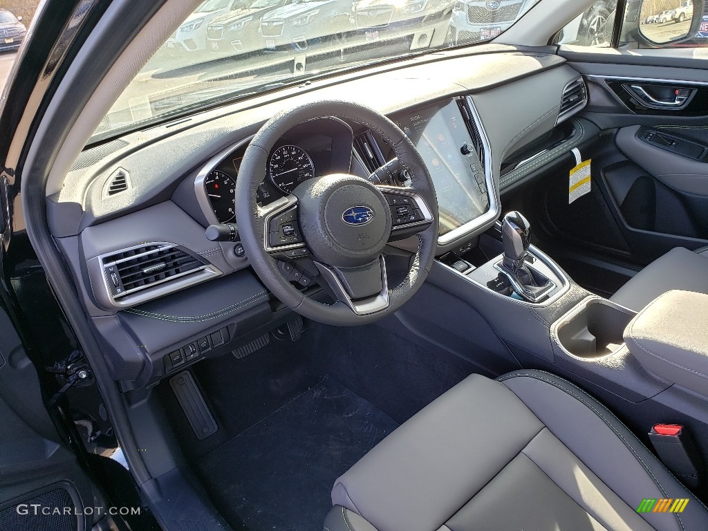 Gray StarTex Interior 2020 Subaru Outback Onyx Edition XT Photo #136192032