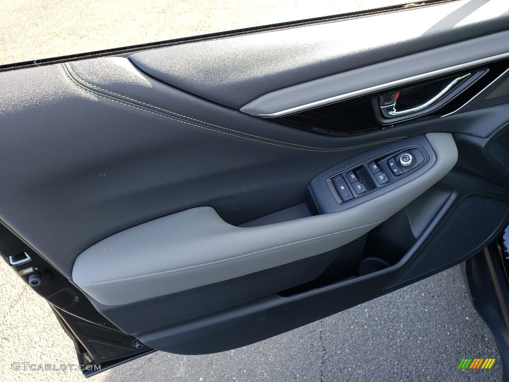 2020 Subaru Outback Onyx Edition XT Gray StarTex Door Panel Photo #136192062