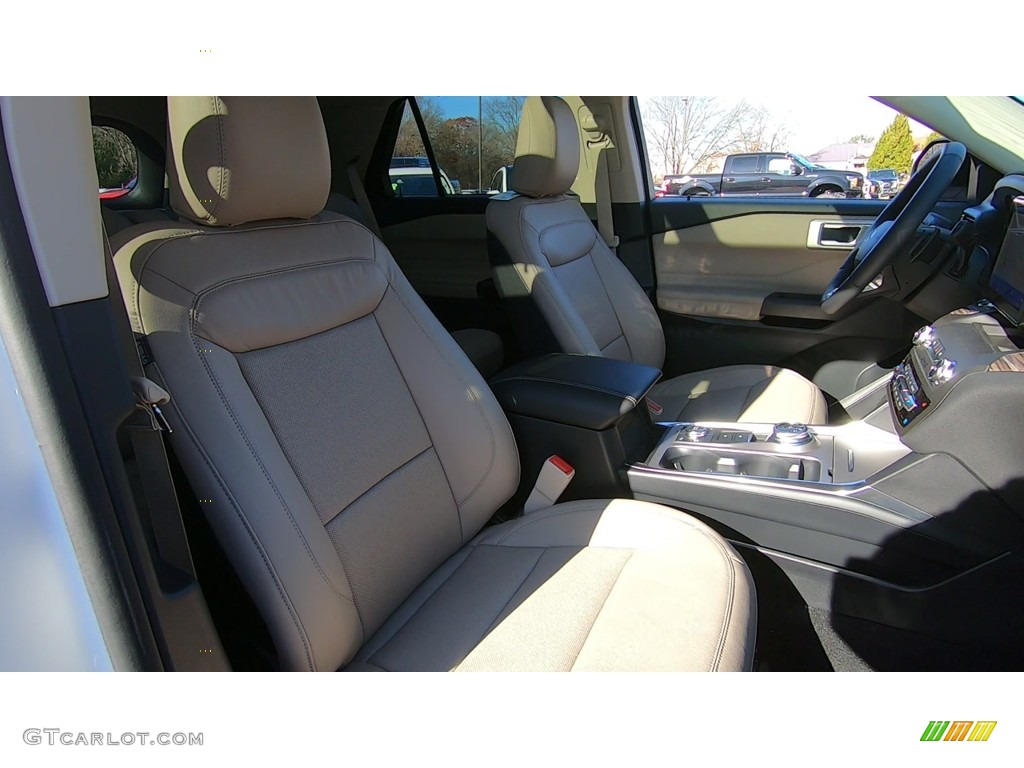 2020 Explorer Limited - Oxford White / Sandstone photo #25