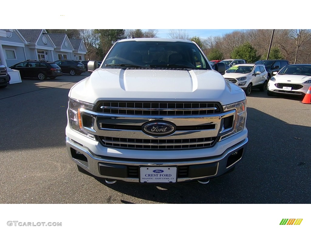 2019 F150 XLT SuperCrew 4x4 - Oxford White / Earth Gray photo #2