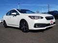Crystal White Pearl - Impreza Premium Sedan Photo No. 1