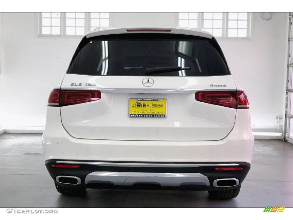 2020 GLS 450 4Matic - Polar White / Espresso Brown photo #3