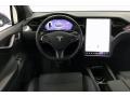 Black 2018 Tesla Model X 75D Dashboard