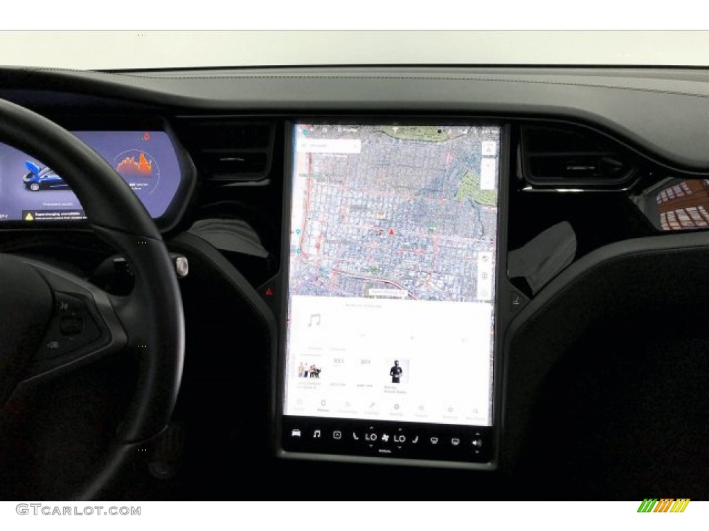 2018 Tesla Model X 75D Navigation Photos