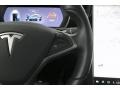 Black 2018 Tesla Model X 75D Steering Wheel