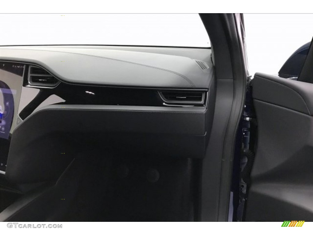 2018 Model X 75D - Deep Blue Metallic / Black photo #27