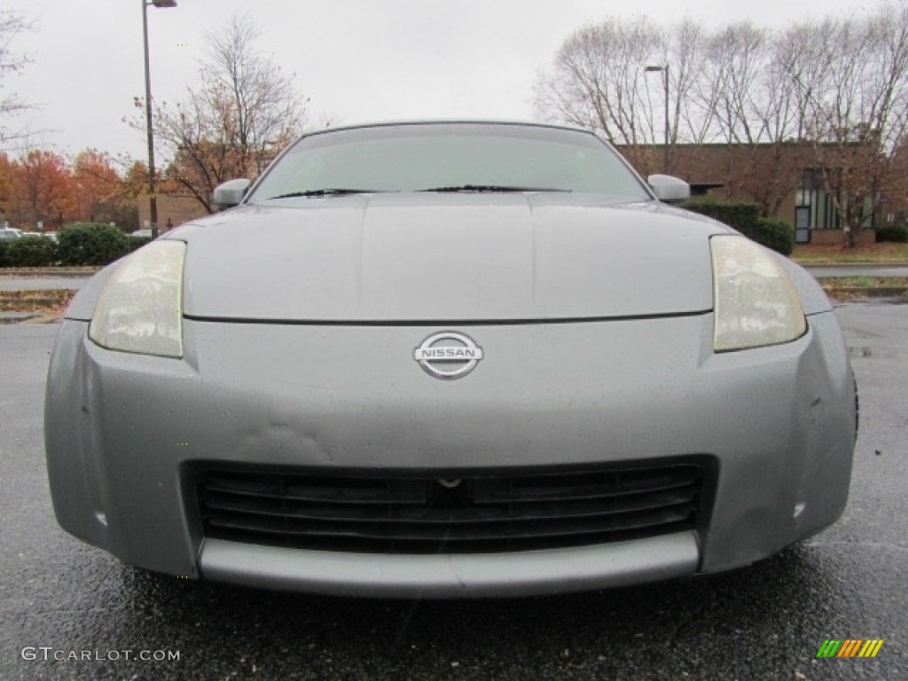2004 350Z Touring Coupe - Silverstone Metallic / Charcoal photo #4