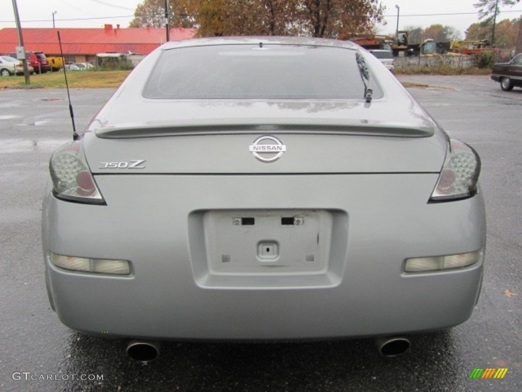 2004 350Z Touring Coupe - Silverstone Metallic / Charcoal photo #9