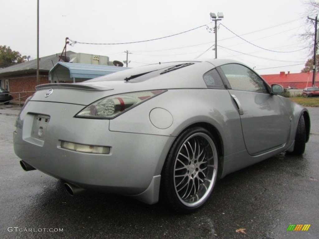 2004 350Z Touring Coupe - Silverstone Metallic / Charcoal photo #10