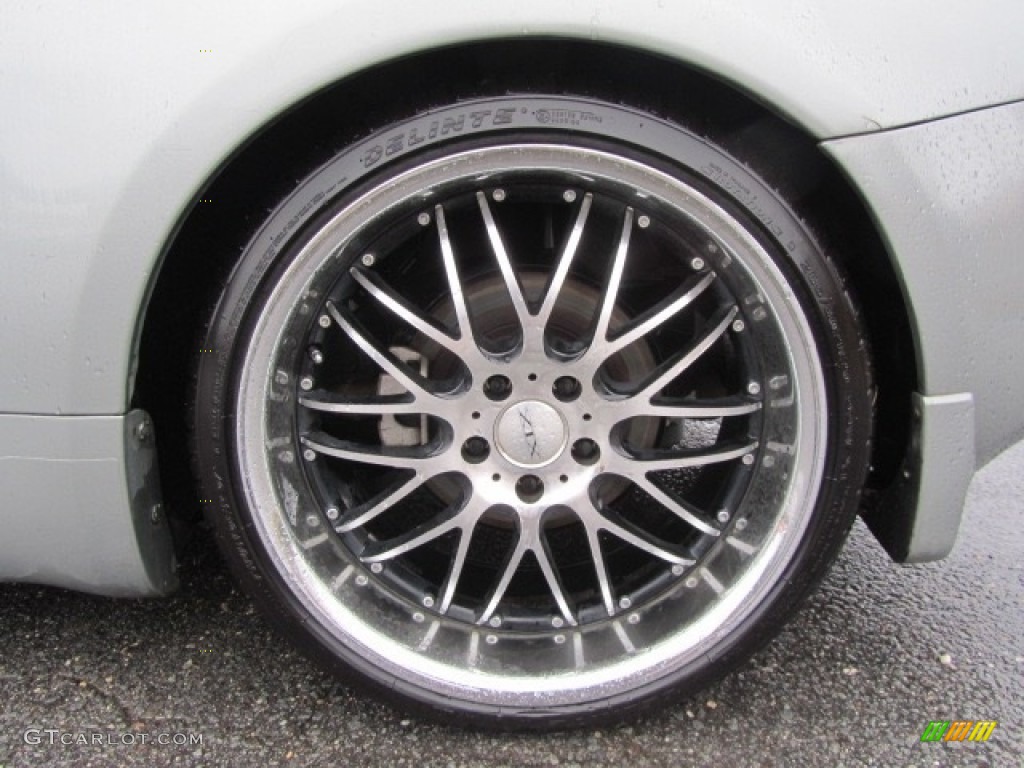 2004 350Z Touring Coupe - Silverstone Metallic / Charcoal photo #12