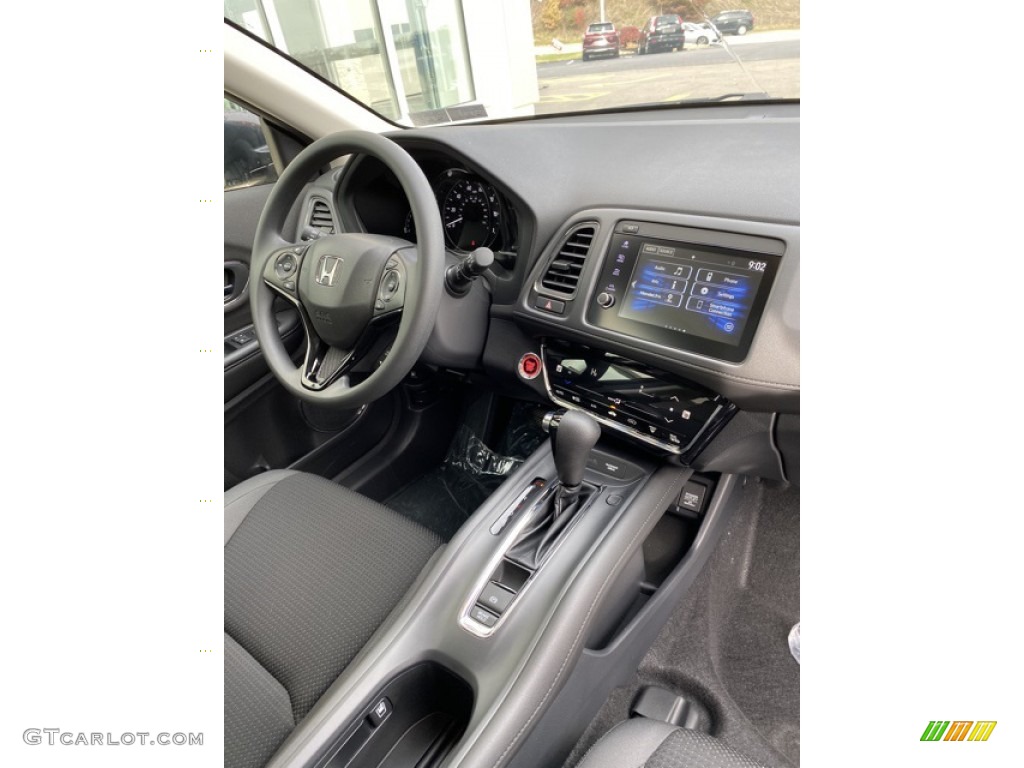 2020 Honda HR-V EX AWD Black Dashboard Photo #136195146