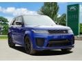 2020 Estoril Blue Metallic Land Rover Range Rover Sport SVR  photo #2