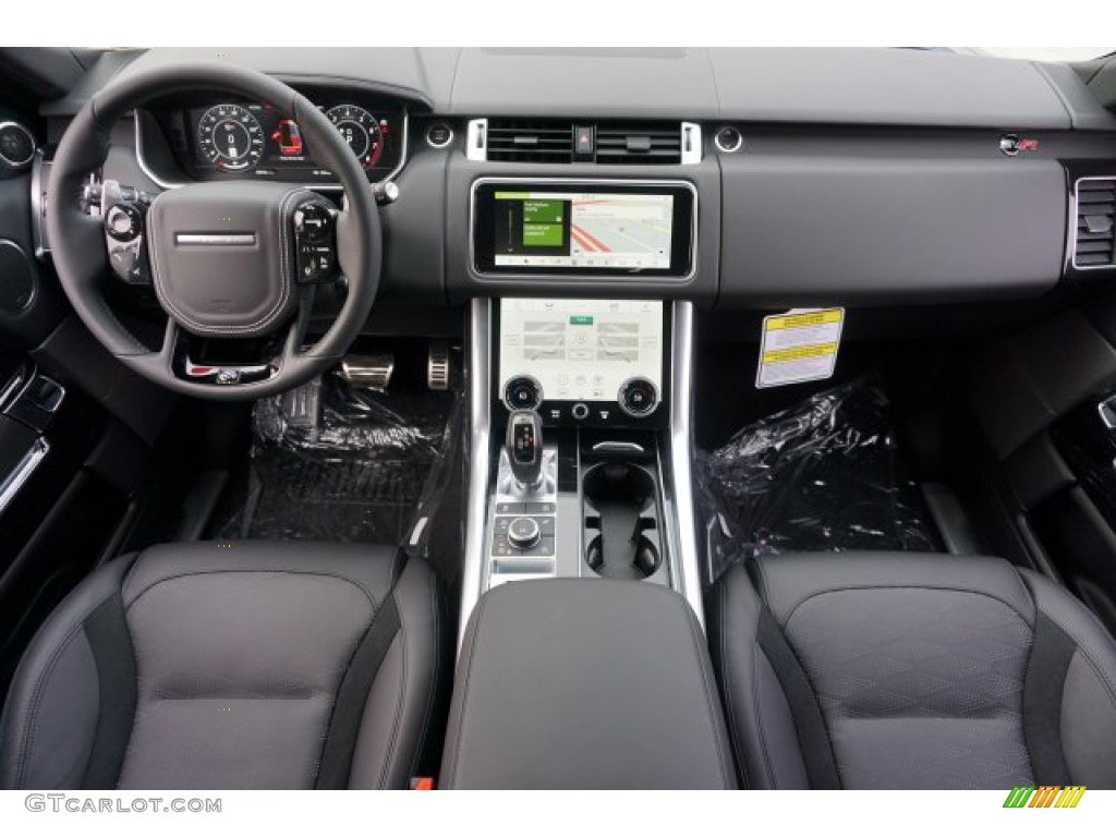 Ebony/Ebony Interior 2020 Land Rover Range Rover Sport SVR Photo #136195716