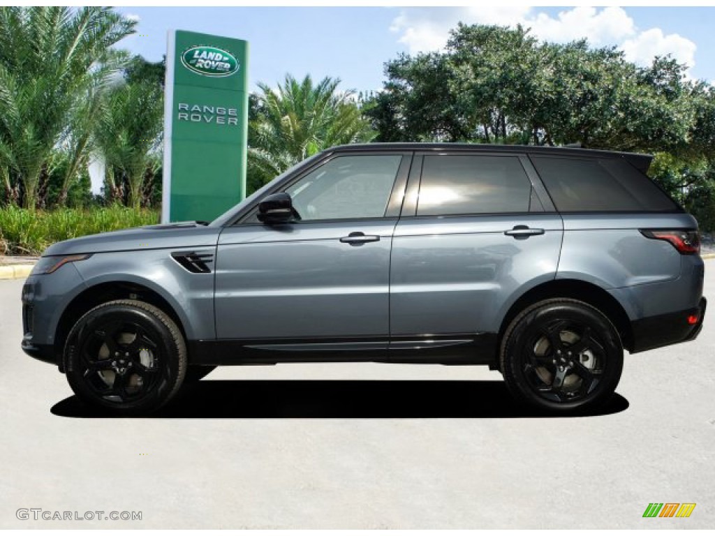 2020 Range Rover Sport HSE - Byron Blue / Ebony/Ebony photo #3