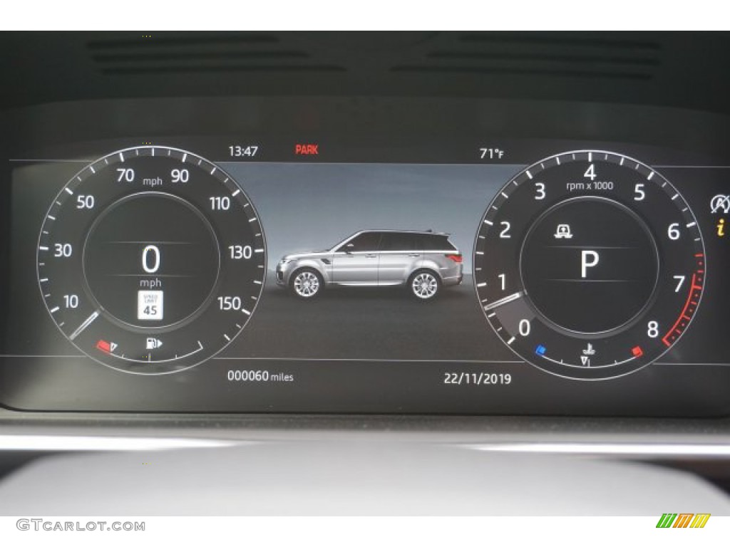 2020 Range Rover Sport HSE - Byron Blue / Ebony/Ebony photo #12