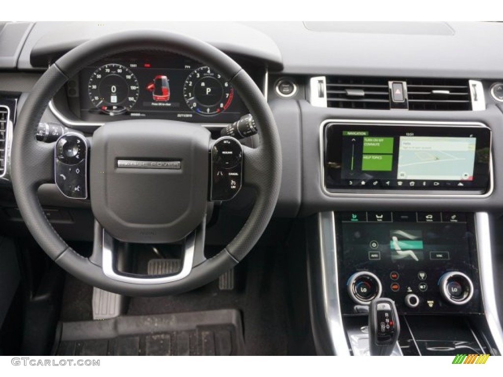 2020 Range Rover Sport HSE - Byron Blue / Ebony/Ebony photo #25