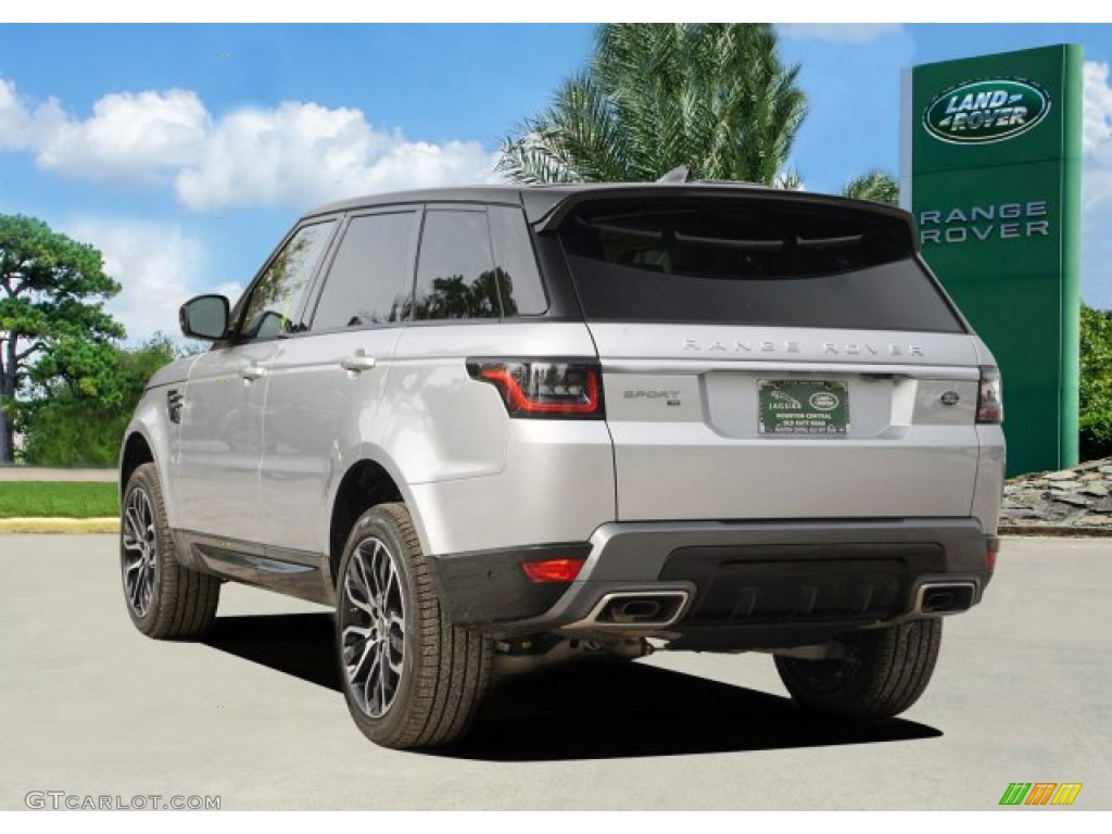 2020 Range Rover Sport HSE - Indus Silver Metallic / Almond/Espresso photo #4