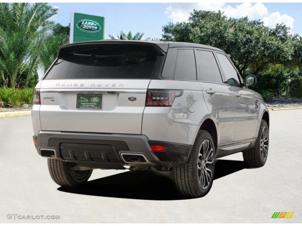 2020 Range Rover Sport HSE - Indus Silver Metallic / Almond/Espresso photo #5
